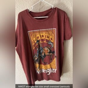 Wrangler Rust Rodeo Graphic Tee
